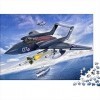 Puzzles 1000 pièces pour Porte-Avions et Avions de Chasse pour Adultes | A871 Puzzle pour Adultes et Adolescents Puzzle Game 