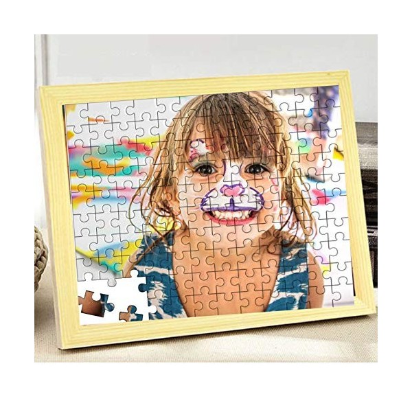 Puzzles personnalisés à partir de photos – 35/70/120/200/300/500/1000 pièces pour adultes et adolescents, puzzle en bois pers