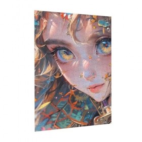 Puzzle de 300 pièces pour adultes - Jeu stimulant en gros plan - Puzzle en bois - Décoration familiale - Parfait pour les cad