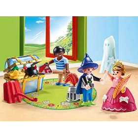 Playmobil 70283 Enfants et Malle de déguisements- City Life- Le Centre de Loisirs- Enfants Deguisement