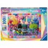 Ravensburger - Puzzle pour enfants - 100 pièces XXL - La bande des Trolls / Trolls 3 - Dès 6 ans - Puzzle de qualité supérieu