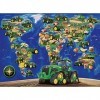 Ravensburger - Puzzle Enfant - Puzzle 300 p XXL - Le monde John Deere - Dès 9 ans - 12984