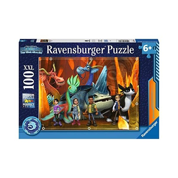 Ravensburger- Dragons Puzzle Enfant, 13379