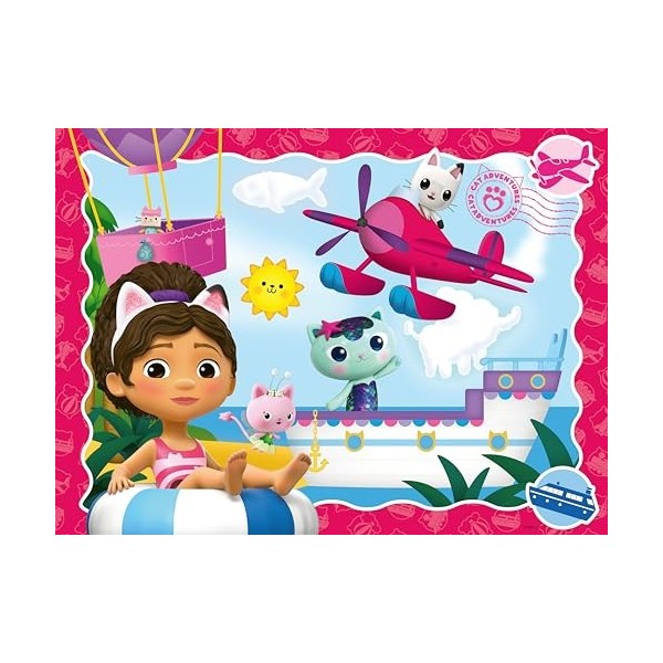 Ravensburger- Gabbys Dollhouse Puzzle Enfant, 12001053