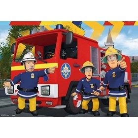 Ravensburger - Puzzle Enfant - Puzzles 2x24 p - Sam taide dans le besoin - Sam le pompier - Dès 4 ans - 09042