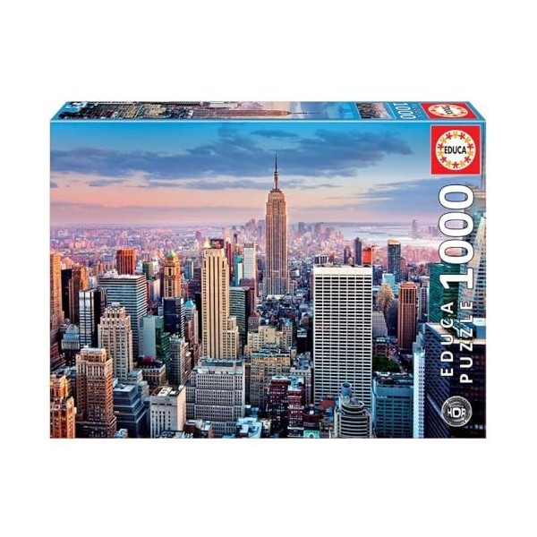 EDUCA BORRAS Does Not Apply Puzzle Manhattan Nueva York 1000pzs, 14811, Multicolour, One Size