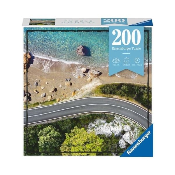 Ravensburger - Puzzle adulte - Puzzle Moment 200 p - En bord de mer - 13306