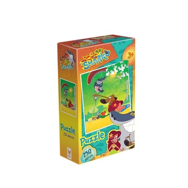 TOPI GAMES - Puzzle - Zig ET SHARKO - 250 pièces - PUZ-ZG-191001