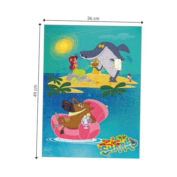 TOPI GAMES - Puzzle - Zig ET SHARKO - 250 pièces - PUZ-ZG-191001