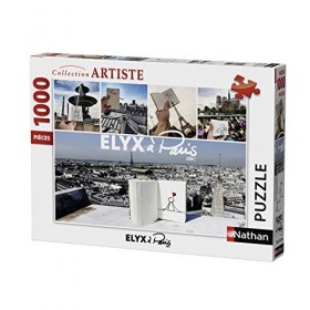 Nathan 87473 - Puzzle Adulte - ELYX à Paris - 1000 pièces