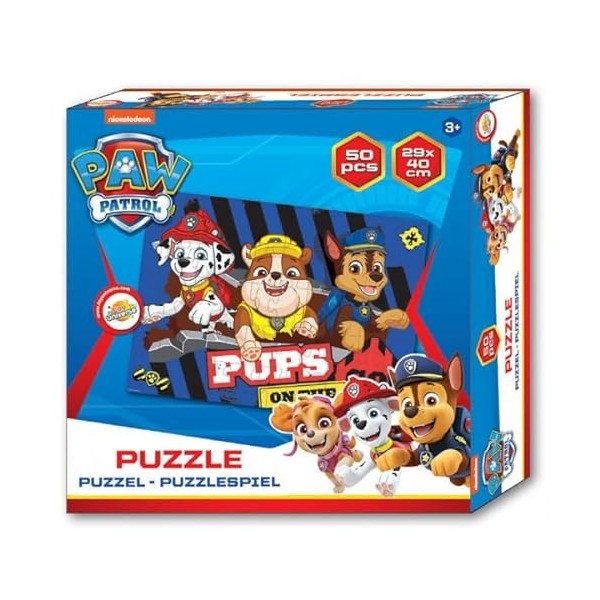 Paw Patrol Puzzle 50 pièces/puzzle pour enfant Pat Patrouille/petit cadeau/cadeau danniversaire denfant de la Pat Patroui