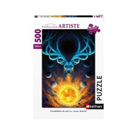 Nathan - Puzzle Adulte - Puzzle N 500 p - Constellation du cerf - 87243