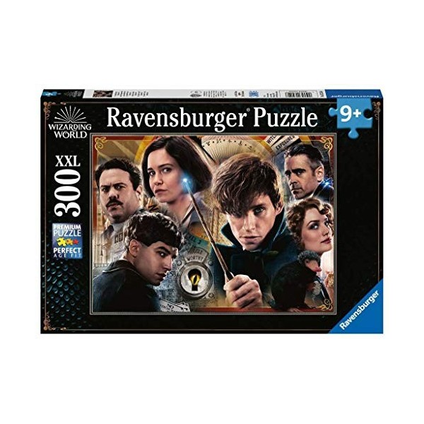 Ravensburger- Puzzle 300 pièces XXL Norbert Dragonneau Contre Grindelwald Animaux fantastiques Harry Potter Enfant, 400555613