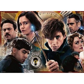 Ravensburger- Puzzle 300 pièces XXL Norbert Dragonneau Contre Grindelwald Animaux fantastiques Harry Potter Enfant, 400555613
