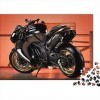 Puzzles pour Adultes 1000 Pièces Moto | A845 Puzzle Jouets Cadeau Décompression Intellectuelle Amusant Jeu Familial 38x26cm