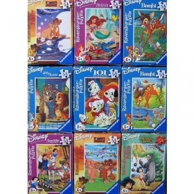 Ravensburger - Puzzle enfant - Mini-Puzzles Classiques Disney - 54 Pièces