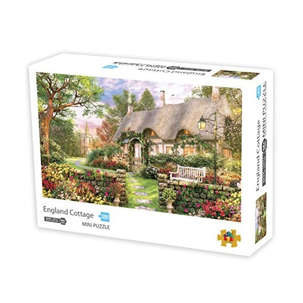 Deeabo 1000 Pièces Vues Vues Puzzles pour Adultes Puzzles en Carton Jeux Éducatifs Jouet de Décompression Éducatif Cadeau Cré