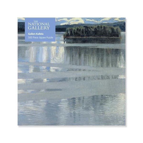 Adult Jigsaw Puzzle National Gallery: Akseli Gallen-Kallela: Lake Keitele 500 Pieces : 500-Piece Jigsaw Puzzles