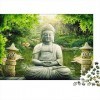 1000 Pièces Puzzles pour Statue de Bouddha Adulte - Religion | A638 Puzzle Jouets Cadeau Éducatif Intellectuel Décompression 