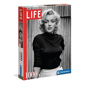 Clementoni Life Magazine 1000 pièces, Vintage, Noir et Blanc, Photographies emblématiques-fabriqué en Italie, Puzzle Adulte, 