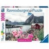 Ravensburger - Puzzle Adulte - Puzzle 1000 p - Reine, Lofoten, Norvège Puzzle Highlights - 16740