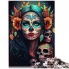 Fiesta de Los Muertos Puzzles Puzzles en Carton 1000 pièces Puzzles pour Adultes et Enfants à partir de 12 Ans Puzzle Toy Jeu