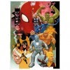 Clementoni- Puzzle 80 Years 1000pz Marvel Other, 39534, Multicolore, One Size