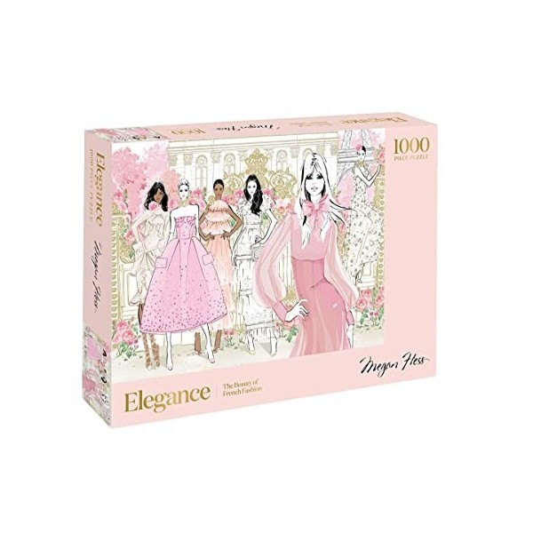 Elegance: 1000-Piece Puzzle: The Beauty of French Fashion
