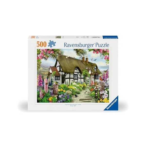 Ravensburger 12000199-Cottage rêveur-Puzzle de 500 pièces pour Adultes et Enfants à partir de 10 Ans, 12000199