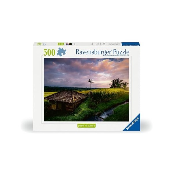 Ravensburger Nature Edition 12000642 Rizières dans Le Nord de Bali 500 Pièces Puzzle