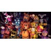 QJIRZB FNAF - Puzzle intellectuel éducatif - 200/300/500/1000 pièces - Jeu éducatif en bois - Cinq nuits - Jeu amusant famili