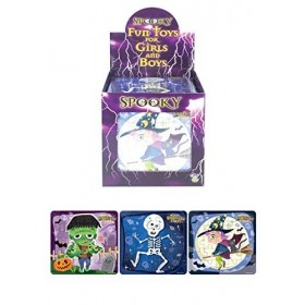 12 Spooky Jigsaw Puzzles Halloween Trick or Treat Party bag Fillers by Henbrandt