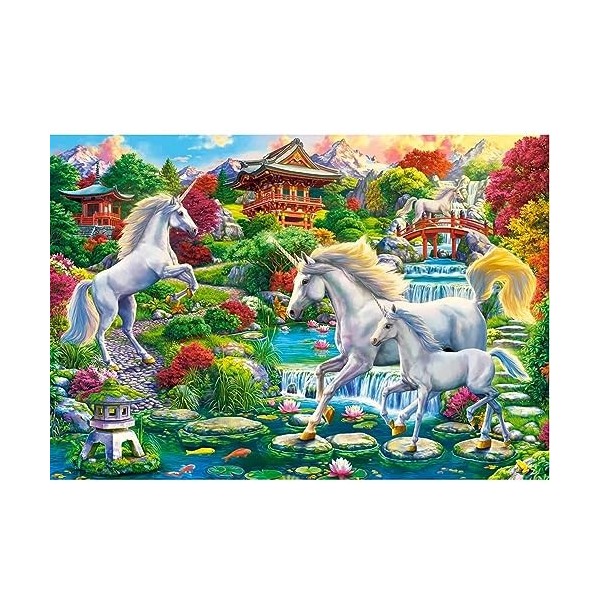 Castorland Puzzle 300 pièces : Jardin des Licornes