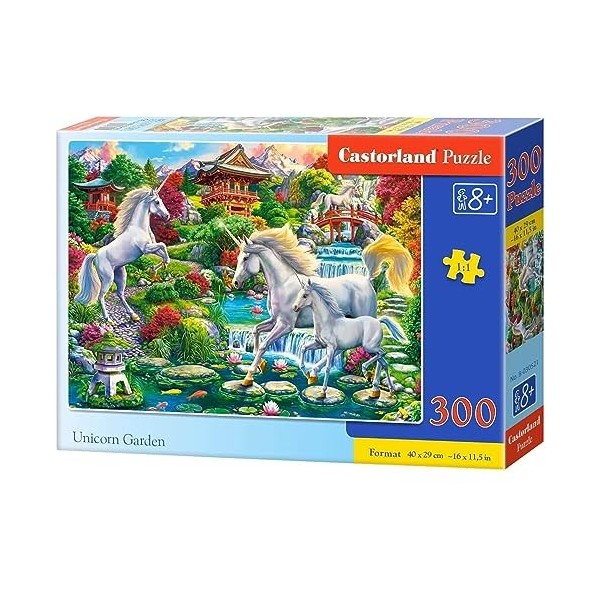 Castorland Puzzle 300 pièces : Jardin des Licornes