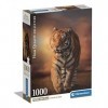 Clementoni Collection Tiger-1000 Pièces-Puzzle, Divertissement pour Adultes-Fabriqué en Italie, 39773