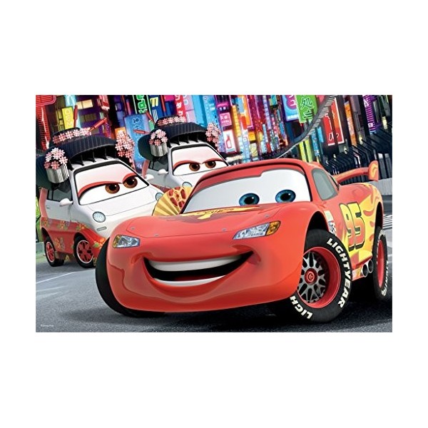 Trefl - 17211 - Puzzle - Disney Cars - Tokyo - 60 Pièces