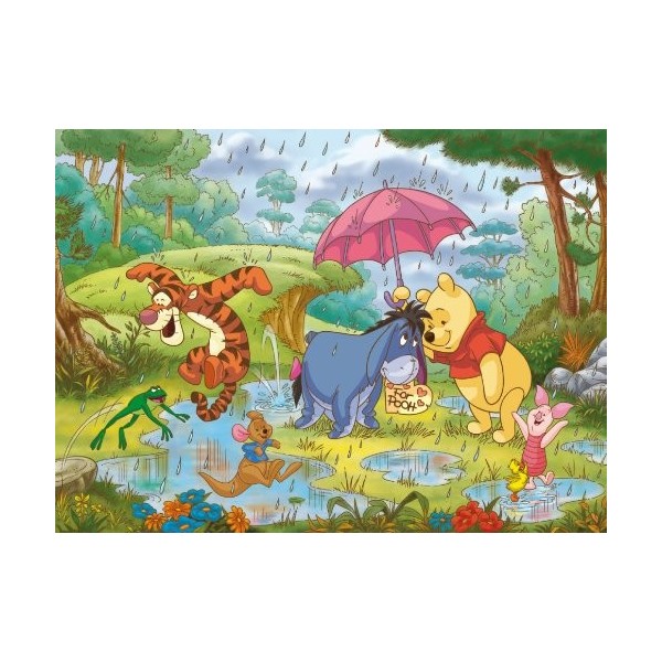 Clementoni - 26735-Puzzle 60p Maxi - winnie the pooh-Puzzles