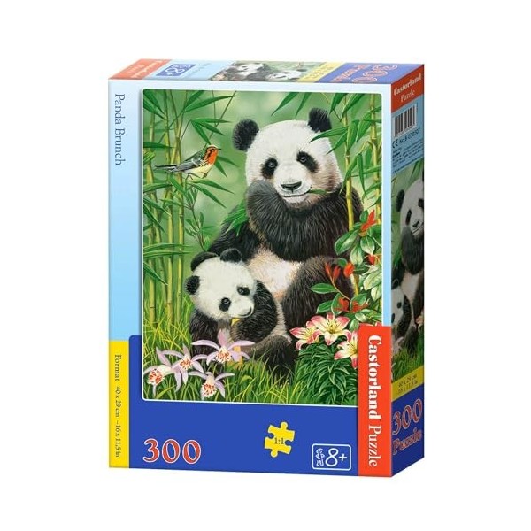 Castorland Puzzle 300 pièces : Brunch de Panda