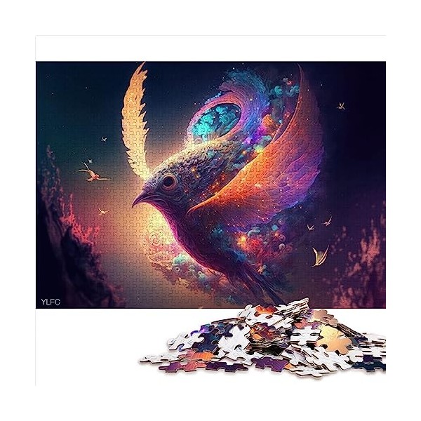 Puzzle pour Adultes Spaceship Sunset Puzzles en Carton 1000 pièces Puzzles pour Adultes Puzzle pour Adultes et Enfants à part