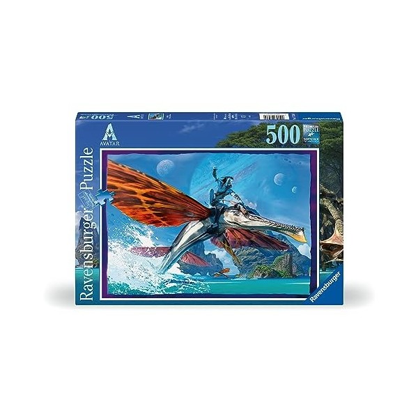 Ravensburger - Puzzle 500 pièces - Avatar 2 - La voie de leau - Adultes et enfants dès 12 ans - Puzzle de qualité supérieure