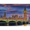 Clementoni- Puzzle El Parlamento de Londres 500pzs Does Not Apply Collection The London Parliament 500 pièces, Ville 500-fabr