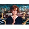 Clementoni- Queens Gambit Gambit-1000 Pièces, Puzzle Netflix, Divertissement pour Adultes-Fabriqué en Italie, 39698, Multico