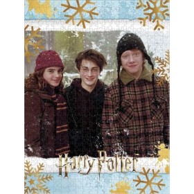 USAopoly USOPZ010686 Harry Potter Christmas at Hogwarts 550 Piece Puzzle, Various