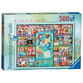 Ravensburger- Kitschy Kitchen Puzzle 500 pièces pour Adultes et Enfants à partir de 10 Ans, 16575