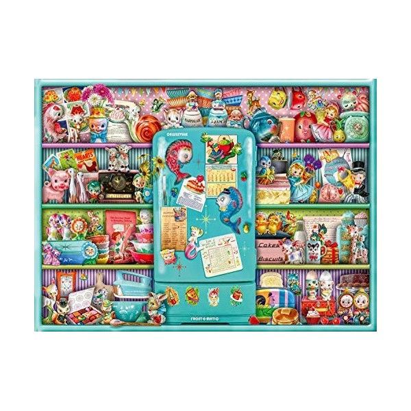 Ravensburger- Kitschy Kitchen Puzzle 500 pièces pour Adultes et Enfants à partir de 10 Ans, 16575