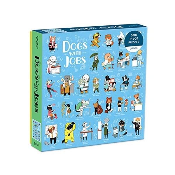 Dogs with Jobs 500 Piece Puzzle