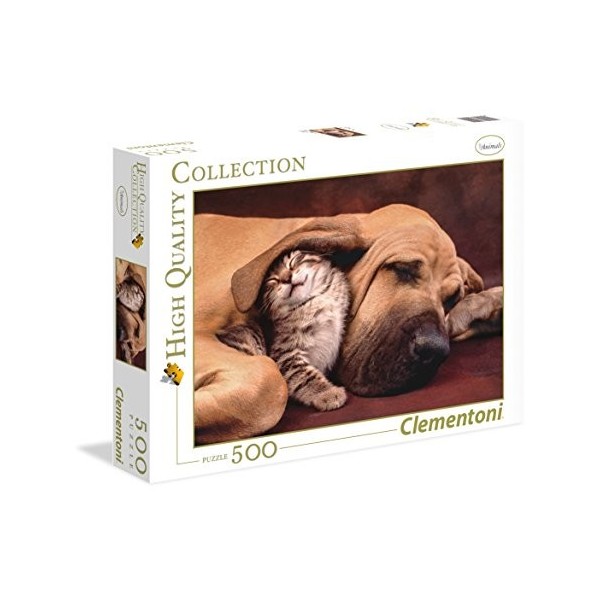 Clementoni - 350209 - Puzzle - Câlins - 500 Pièces