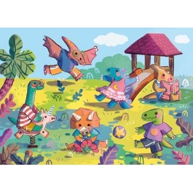 Ravensburger- Dinosaurios Puzzle Enfant, 03147