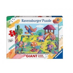 Ravensburger- Dinosaurios Puzzle Enfant, 03147