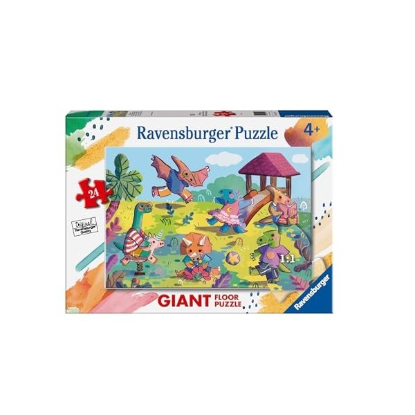 Ravensburger- Dinosaurios Puzzle Enfant, 03147